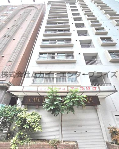 難波スカイハイツの外観|物件の外観です