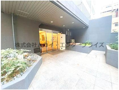 難波スカイハイツのエントランス|エントランスです