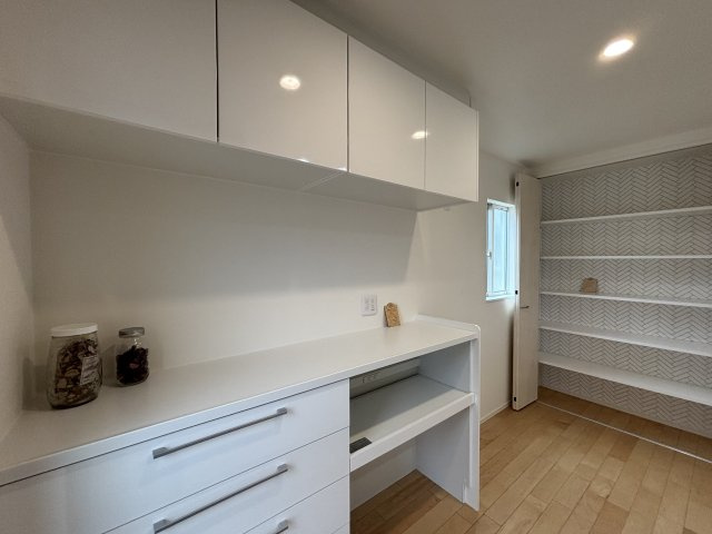 新築戸建　長楽寺１丁目（B/AB）のキッチン|カップボード