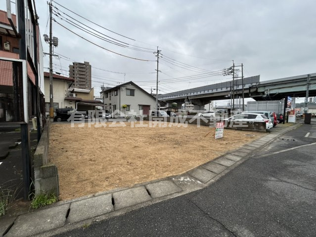 堀南　売地の前面道路含む現地写真|前面道路含む現地写真です