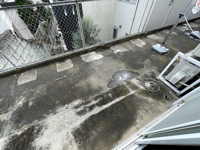カサ・フローラ津田沼のバルコニー