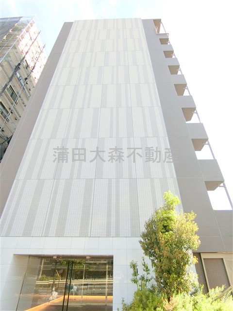 ディアレイシャス大森WESTの外観|2018年9月築　RC鉄筋コンクリート造地上10階建て1K～1LDK総戸数43戸Wi-Fiインターネット無料の人気分譲賃貸マンション　京急本線平和島駅最寄りの東京都大田区大森西1丁目　JR大森駅も
