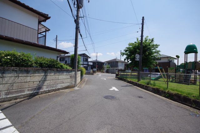 河内郡上三川町大字西汗 土地　予約済の前面道路含む現地写真