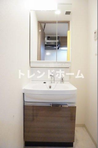 アドバンス大阪ベイココナの独立洗面台|選べる家電プランあり！！