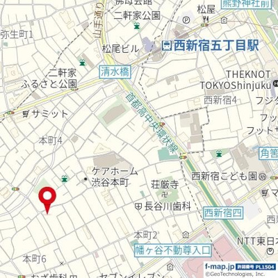 【地図】 | グランメゾン渋谷本町