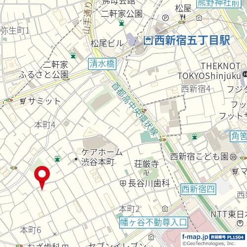【地図】 | グランメゾン渋谷本町