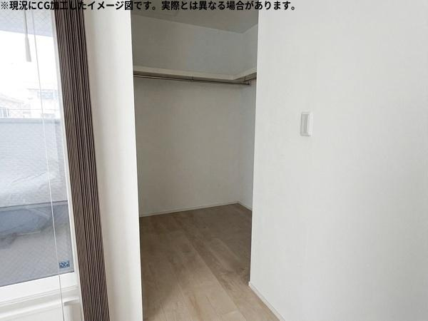 豊町1丁目　中古戸建の収納|収納スペースがしっかりと確保されています。室内がすっきりと片付けやすい設計で無駄のない空間活用が可能です。