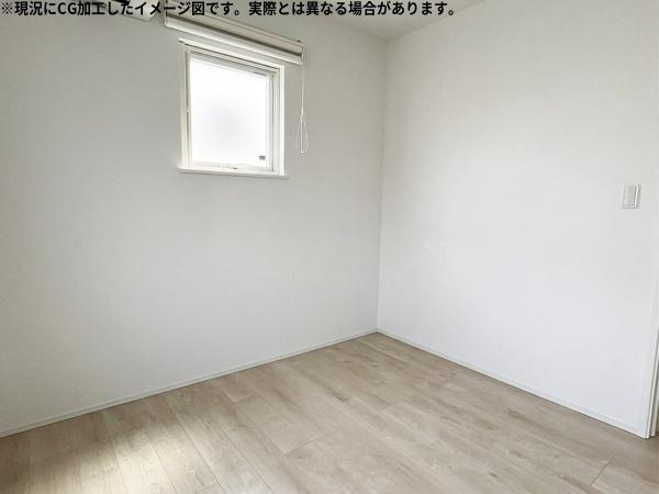 豊町1丁目　中古戸建の洋室|シンプルで使い勝手の良い洋室。自由にアレンジできる快適な空間。