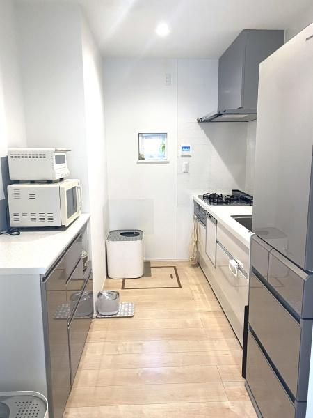 豊町1丁目　中古戸建のキッチン|キッチンが独立しているので、急な来客があっても安心♪