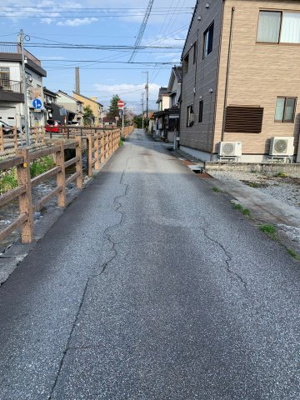 【前面道路含む現地写真】 | 並木町売地