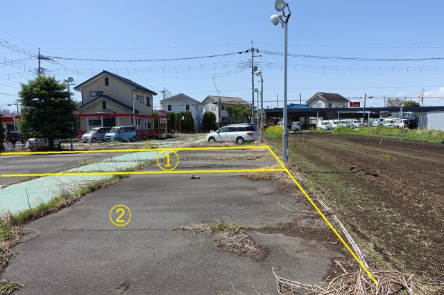 高崎市正観寺町　全2区画売地　2の外観|北側を東から西方向