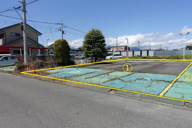 高崎市正観寺町　全2区画売地　2の外観|南から北方向