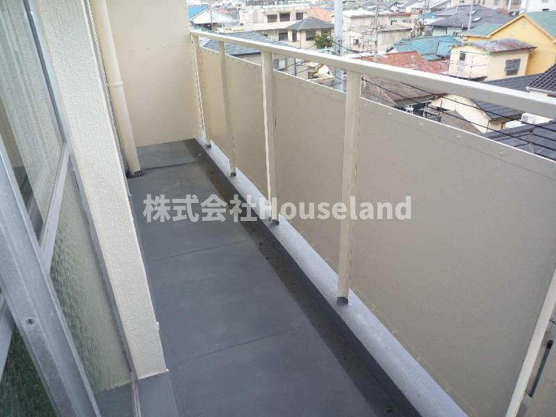 マンション和歌山のバルコニー