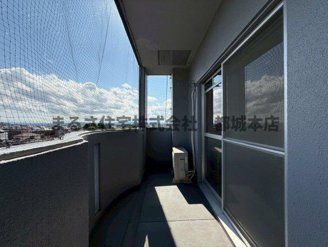 プリンセスマンションのバルコニー