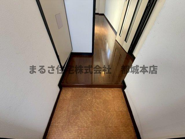 プリンセスマンションの玄関