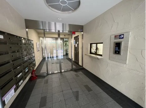 グランズ亀戸のロビー