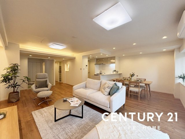 専有面積120m2超！4LDKのフルリノベーションマンション～港北ファミールハイツ～の画像