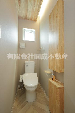 北畝モデル住宅のトイレ|２Fにもトイレあり
