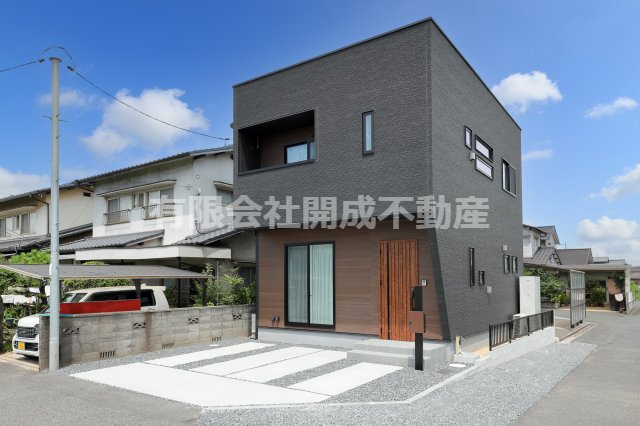 北畝モデル住宅の外観|スタイリッシュな外観です