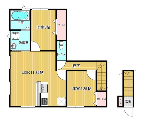 プランドール柏の間取り