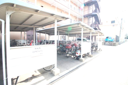 コンフォール長吉のその他共用部分|駐輪場ございます◎
