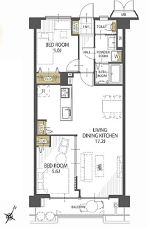 【間取り】 | 白幡第２コーポサンキョー