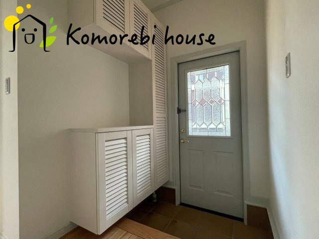 北区櫛引町　中古一戸建ての玄関|落ち着いた玄関です