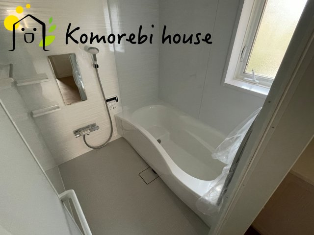 北区櫛引町　中古一戸建ての浴室|日々の疲れを癒すお風呂付です