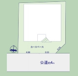 北区櫛引町　中古一戸建ての区画図|1棟