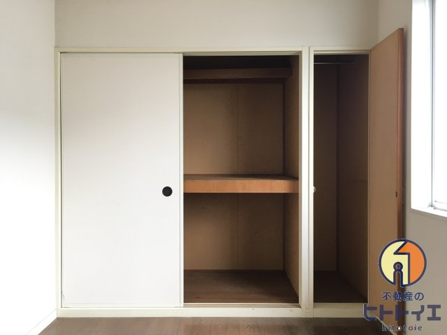 リバーサイドハイツAの収納|たっぷりとした収納スペースです