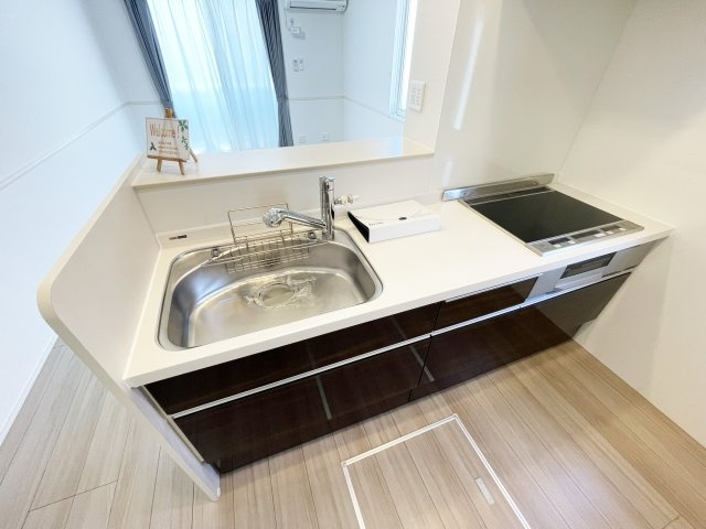 徳島市南二軒屋町新開のアパートのキッチン