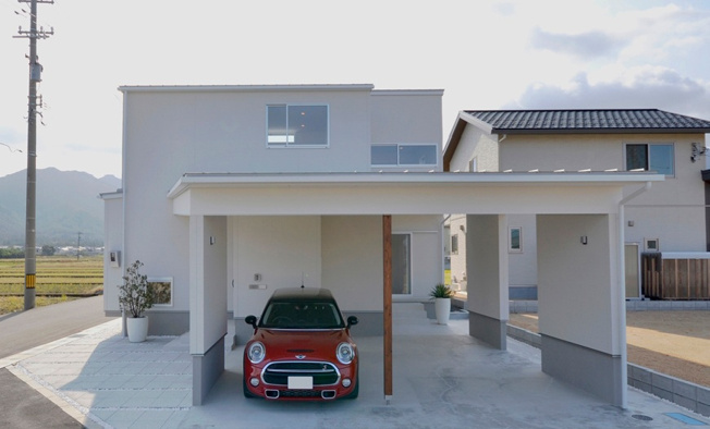 【外観】 | 敦賀市公文名中古住宅 | ※新築当時の写真です。