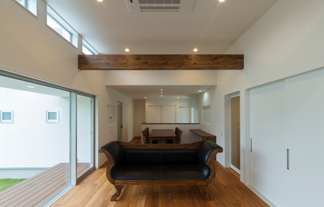 【居間・リビング】 | 敦賀市公文名中古住宅