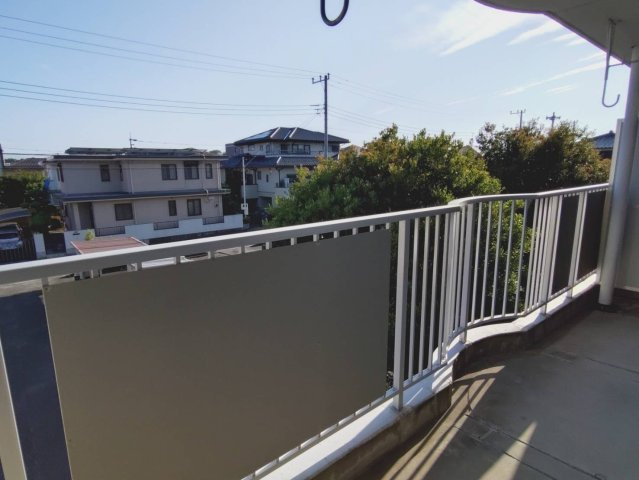 フェイヴァリト西添のバルコニー