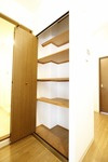 サンパティーク西田の収納|収納豊富です