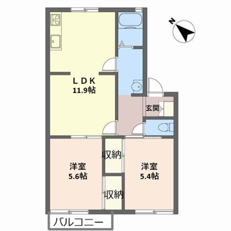 【間取り】 | パークサイド木下