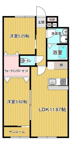 ヴァンクールの間取り