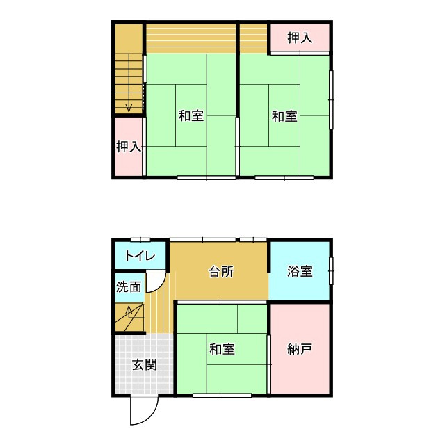 ふじみ野大井中央　中古物件の間取り|現況優先となります。