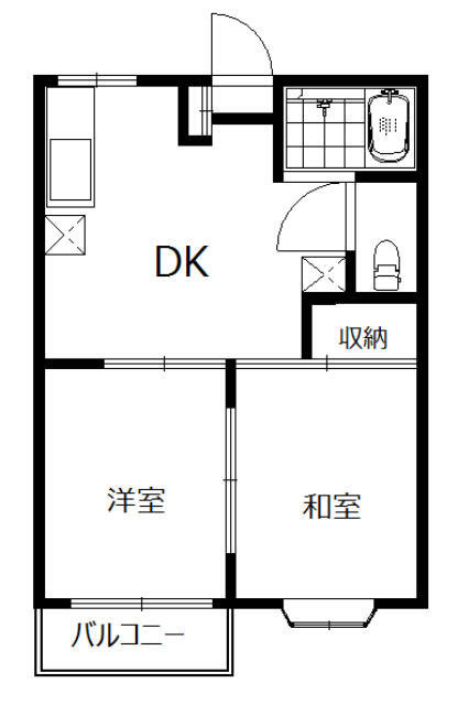グランドールコートＡ棟(グランドールコートエートウ)の間取り