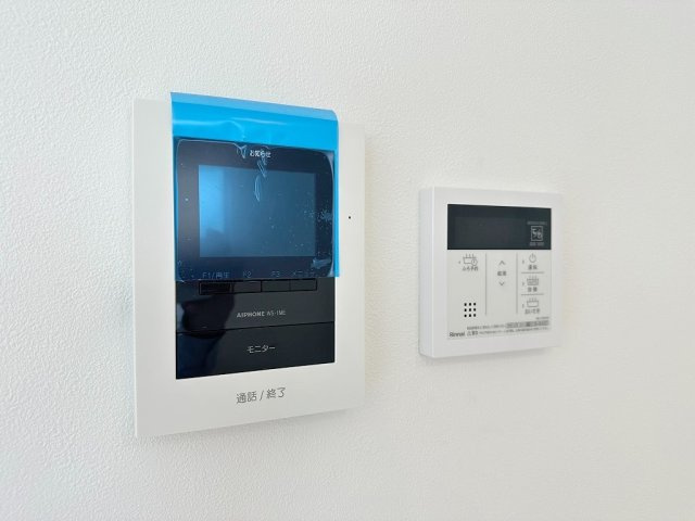 三郷市小谷堀　戸建　全1棟の防犯設備|来客時に便利なTVモニターホン