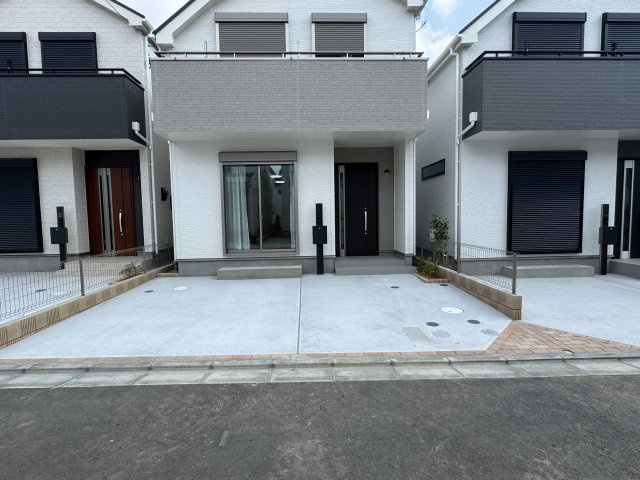 葛飾区西水元３丁目新築戸建【幸田小学校：5分】の駐車場|D号棟駐車スペース