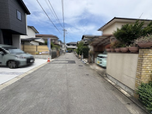 【その他】 | 福岡市西区福重3丁目4期　1号棟（全2棟）【仲介手数料無料・0円】 | 現地写真。前面道路です。