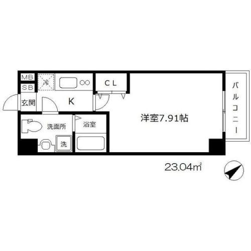 ウインズコート西梅田Ⅱの間取り|選べる家電プランあり！！