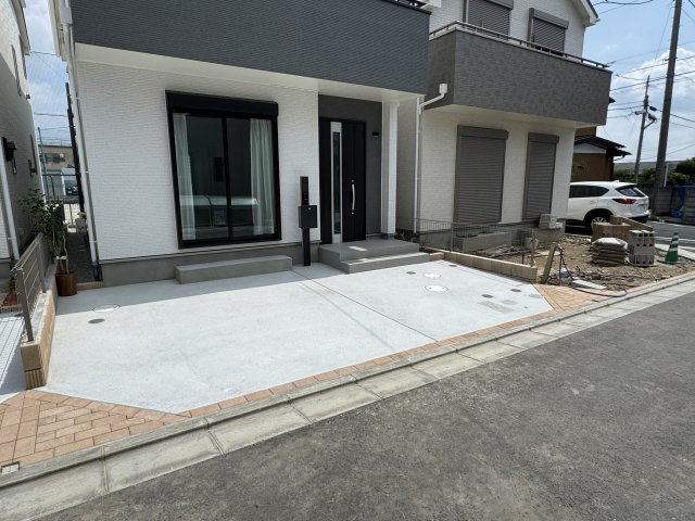 葛飾区西水元３丁目新築戸建【幸田小学校：5分】の駐車場|E号棟駐車スペース