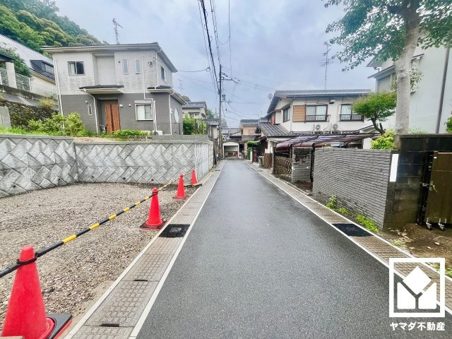 宇治市宇治山本の前面道路含む現地写真|6月2日　現地写真更新
