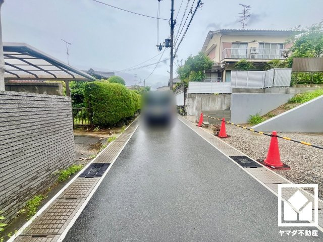 宇治市宇治山本の前面道路含む現地写真|6月2日　現地写真更新