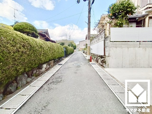 宇治市宇治山本の前面道路含む現地写真|4月15日　現地写真更新