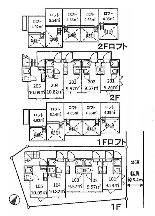 プルミエール野方の間取り
