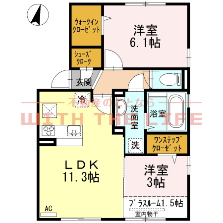 ベルフォーレ【キャッシュバック対象物件】の間取り