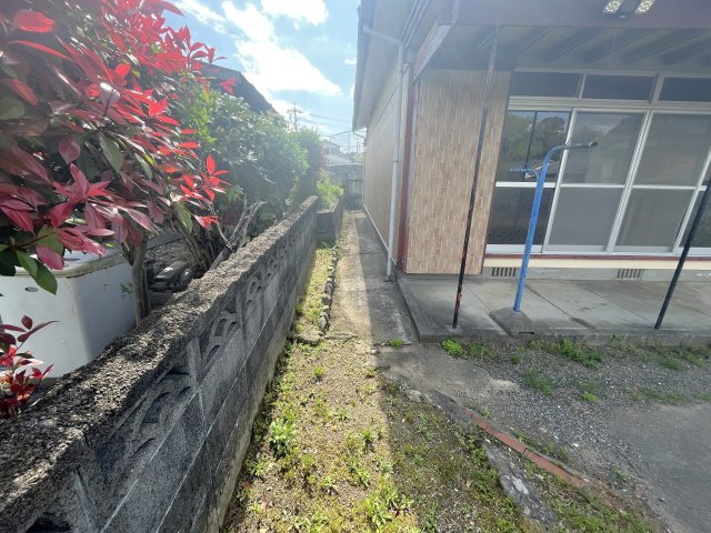 橘貸家の庭